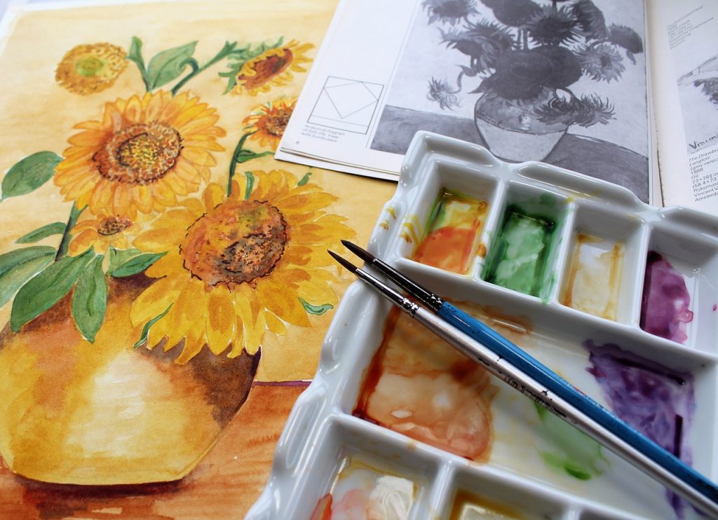 Best Palette For Watercolor Painting To Easily Blend Colors